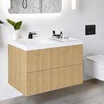 Oak Vanity Cabinets