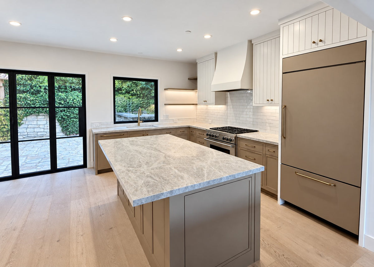 Contemporary Transitional Kitchen Remodel by Global Cabinet Supply - Cabinet Maker project photo