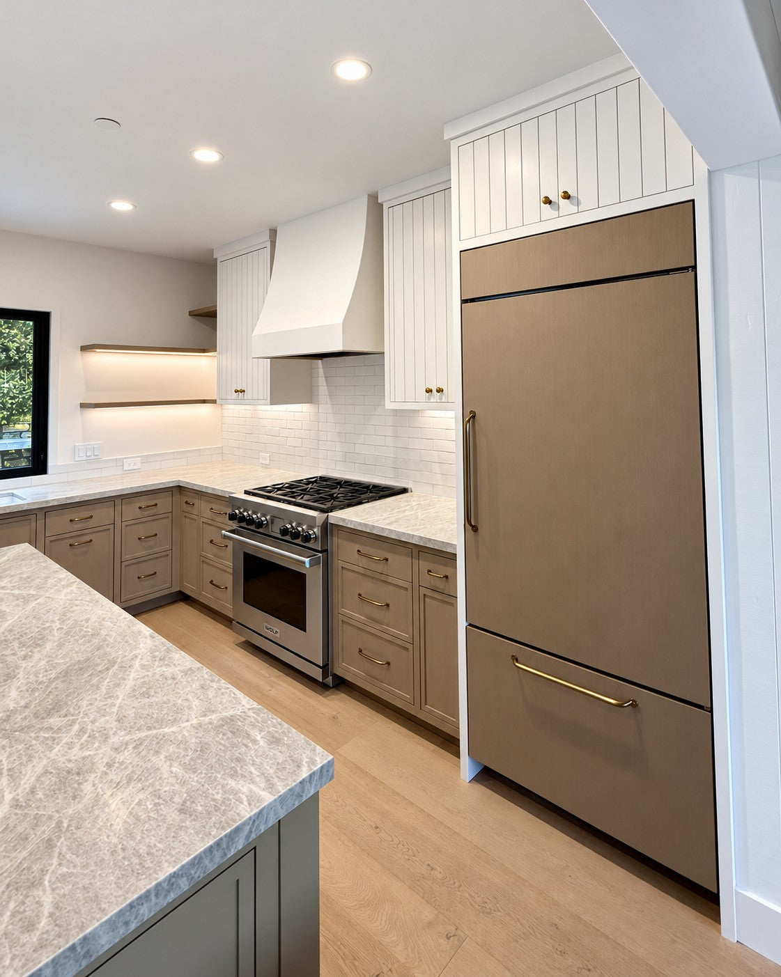Contemporary Transitional Kitchen Remodel by Global Cabinet Supply - Cabinet Maker project photo 3