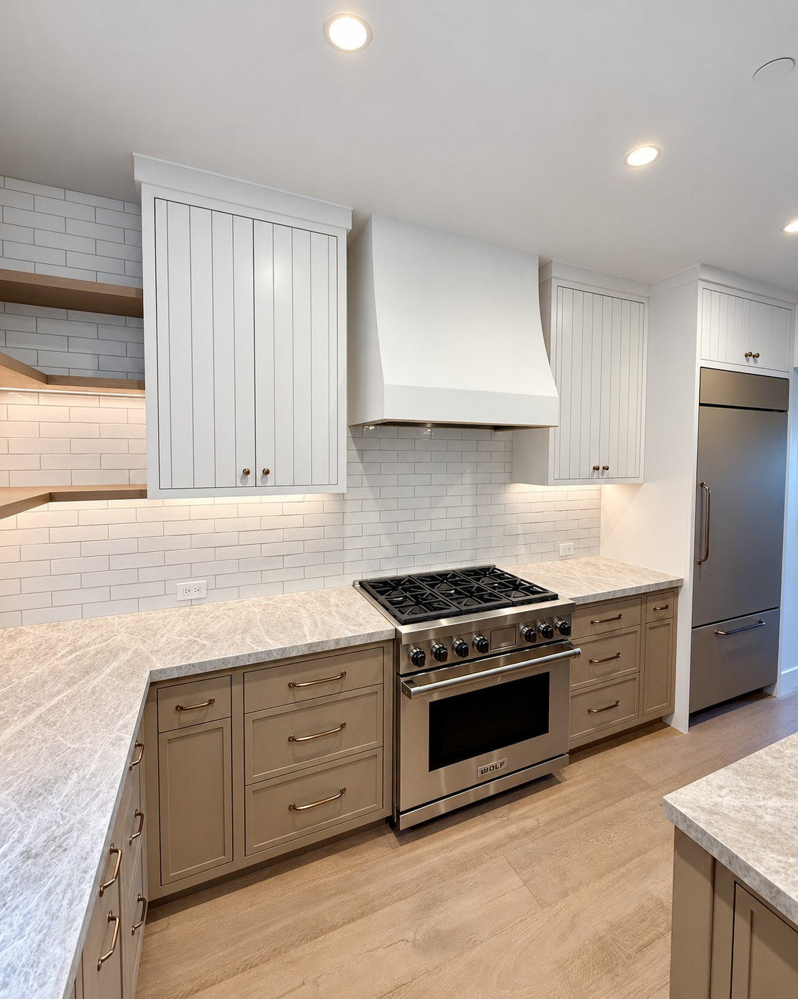 Contemporary Transitional Kitchen Remodel by Global Cabinet Supply - Cabinet Maker project photo 4